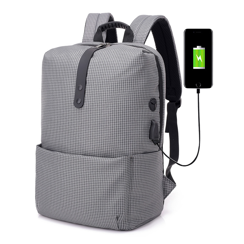 Бизнес-ноутбук рюкзак водонепроницаемый анти-кражи рюкзак колледжа с USB порт зарядки